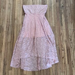 Pink Lace Dress